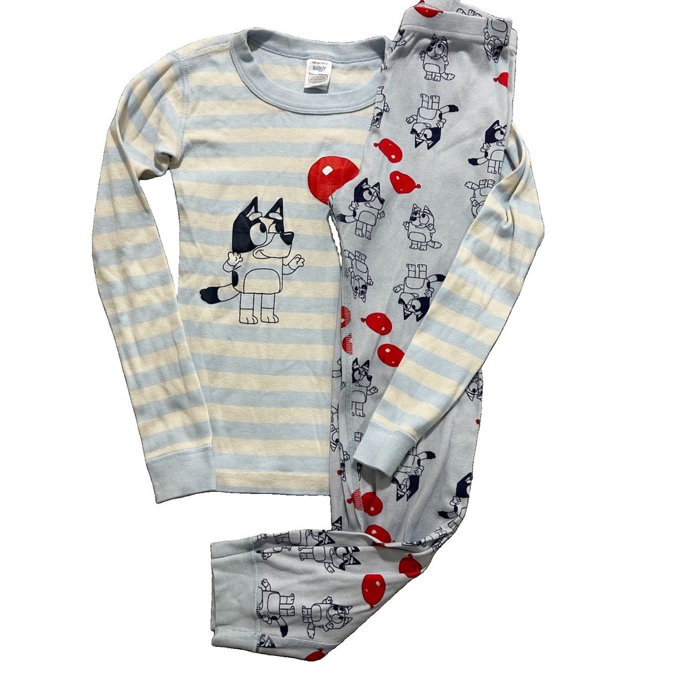 Hanna Andersson Kid's 140 (US 10) Bluey Pajamas Unisex